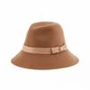 Helen Kaminski Hat51465 Ca Orpella Camel Ribbon Fedora Bucket Hat