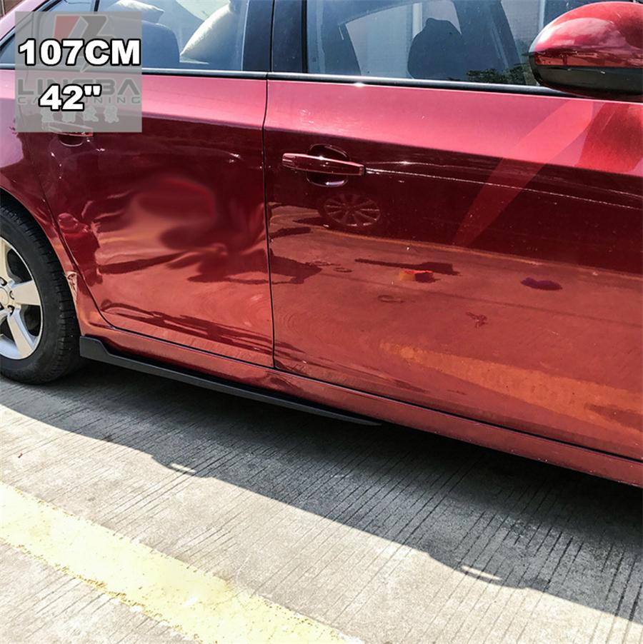 2pcs Universal Modified Side Skirt For Most Car Types