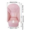 Kids Highchair Cushion Pad High Chair Dining Protection Cover Cushion PU Leather And Sponge Comfortable Seat Pad Boy And Girl