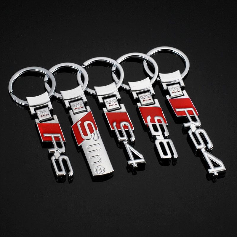 1PC Car Styling Keychain Keyring Key Chain Key Ring For Audi S Auto ...