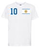 Youth Designz Argentina Bambini ragazzi T-Shirt con NOME + NUMERO DESIDERATO Maglia Coppa del Mondo