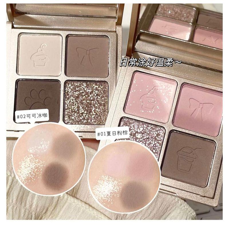 Art Value - Little Bear Knight 4 Colours Eyeshadow Palette