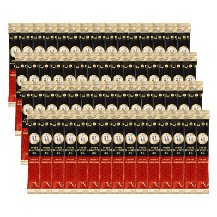 PNBG Pungnyeonbogam 6-Year Korean Red Ginseng Today Good Time Gold Stick (6 Options)