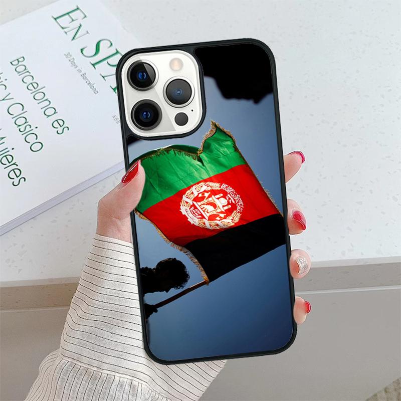 Afghan Afghanistan Flag Banner Phone Case Fundas Shell Cover For iPhone 17 Air 15 16 16e 14 Plus 11 12 13 Pro Max