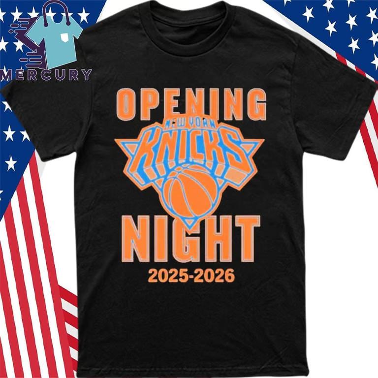 Knicks Opening Night 2025-2026 Shirt Unisex T-Shirt XL