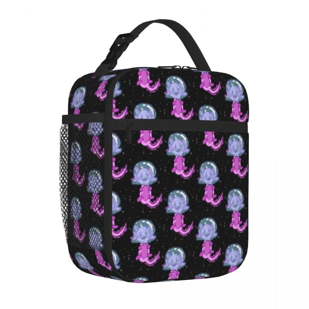 Meest Verkochte Axolotls Schouderstijl Geïsoleerde Lunchtas Personeelslunch Schoollunchtas