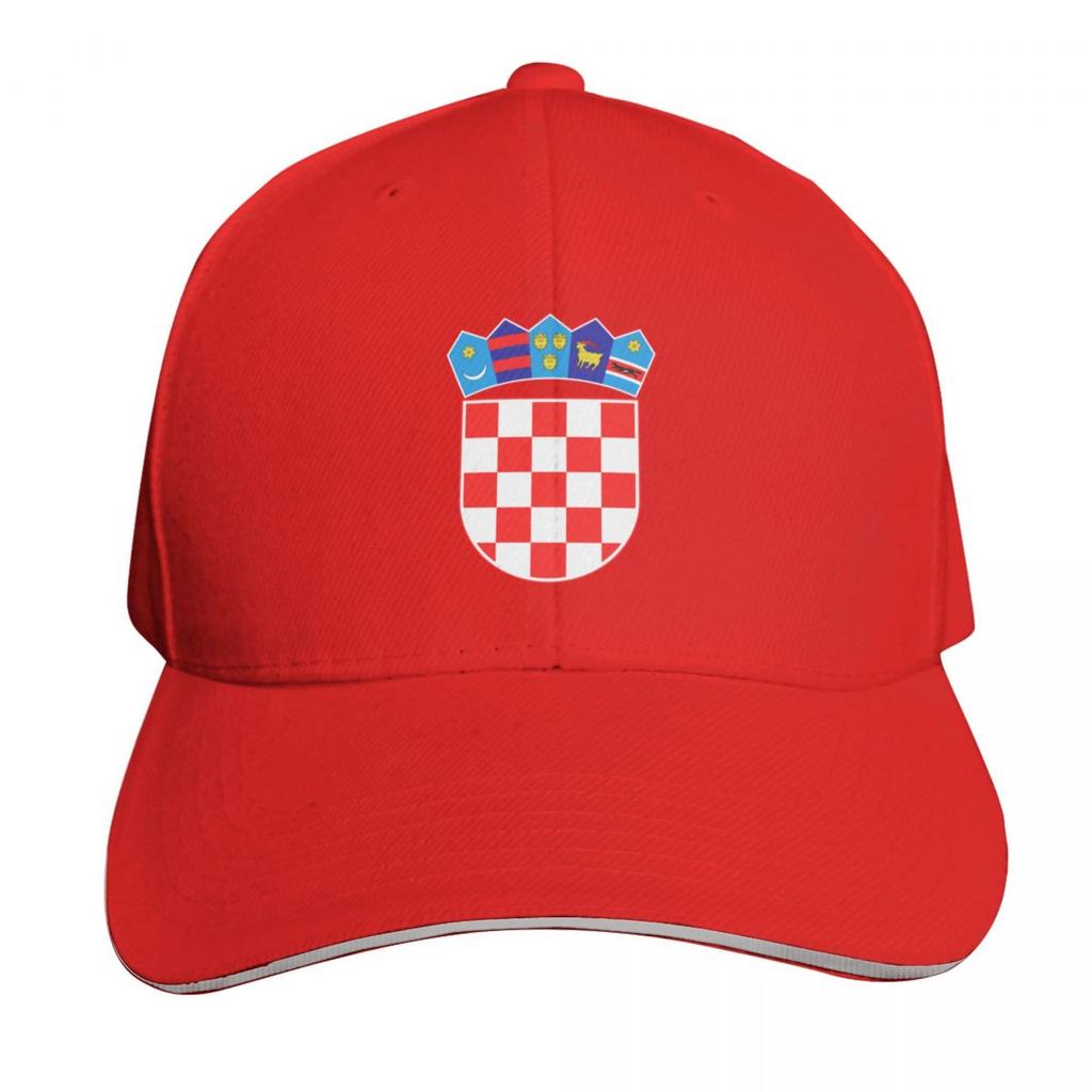 Croatia Coat of Arms Baseball Cap Sunhat Golf Cap Hat Unisex For The Sun New Hat Womens Beach Outlet  Unisexs