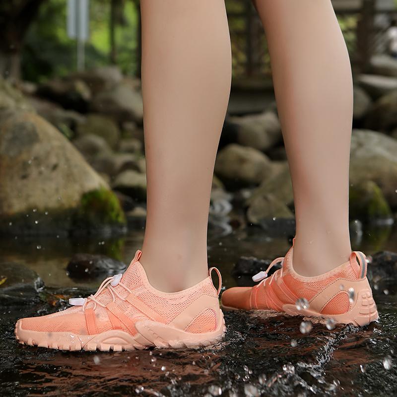 Anti-slip Outdoor Sneakers Men's Barefoot Hiking Shoes Women Breathable Wading Climbing Sports Shoes Wear-resistant