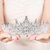 Tiara for Women, Crystal Queen Crowns, Rhinestone Princess Tiaras, Royal Hair Accessories Perfect for Birthday Decorations, Wedding Brides, and