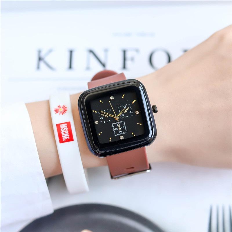 And Trendy Youthful Square Quartz Watch With Highend Appearance And Feature Waterproof