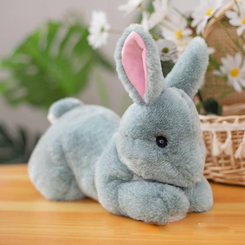 Rabbit Plush Simulation Stuffed Toy Animal Dolls Room Decoration Gifts Kids