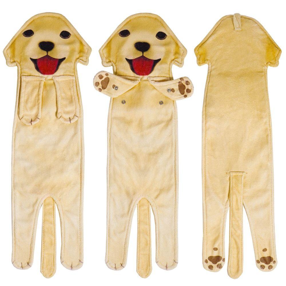 Soft Absorbent Hanging Towel Wall-Mounted Simulated Animal Towels  Bathroom Kitchen Cleaning