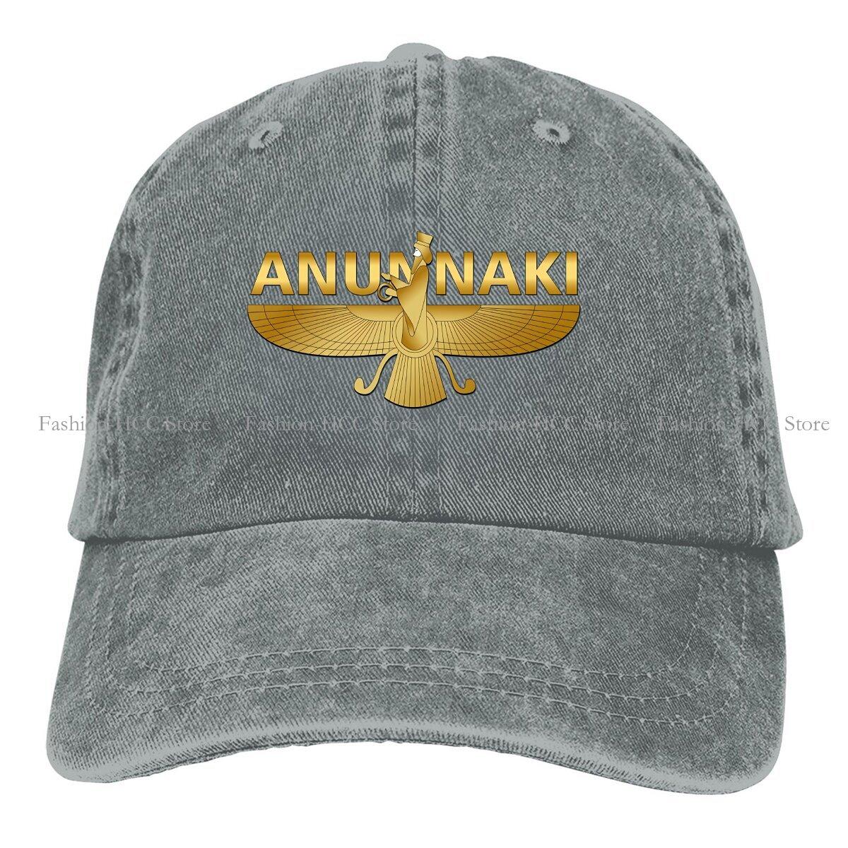 Summer Cap Sun Visor Mesopotamian God ANUNNAKI Hip Hop Ancient Egypt Egyptian Cowboy Hat Peaked Hats One Size