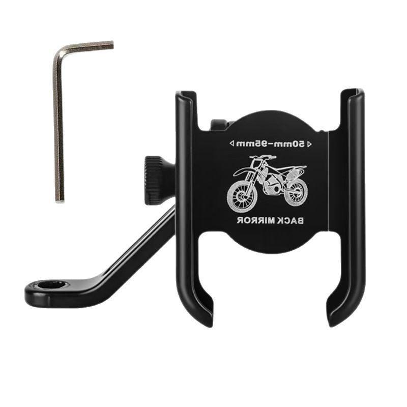 Aluminum Alloy Phone Holder for Motorcycle and Bike Riders