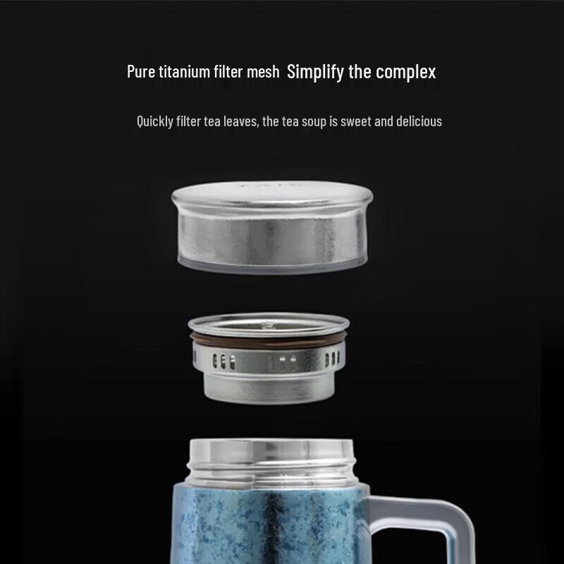 TAIC Titanium Office Mug