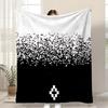 Trend Brand M-Marcelo Burlon Throw Kid-Friendly Flannel Throw Blanket Soft Warm Anti-Static Washable All Season