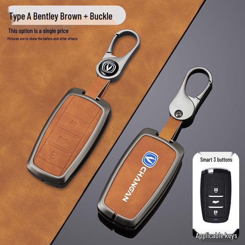 Compatible Key Cover for Changan CS75, Yidong CS55 Plus, Yida UIV, and CS35 Models