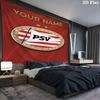 Philips Sport Vereniging Custom Name Wall Tapestry Aesthetic Wall Hanging Printed Fabric Blanket Decorative Tapestries for Bedroom Living Room Home De
