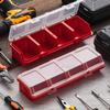 1pcs Screw Organizer Box Parts Storage Container Plastic Tool Box for Garage Workshop Hardware Earring Necklace Bead Storage Bin