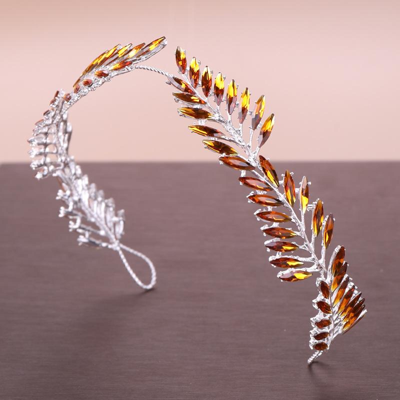 Baroque Luxury Headband Crystal Hairband Girl For Women Prom Pageant Bridal Wedding Hair Accessories Jewelry Headband Tiara Gift