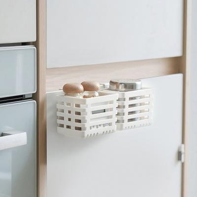 Cesto da Appendere per Conservazione Design Retrattile Cesto Laterale Regolabile Struttura Vuota Ventilata Contenitore per la Conservazione delle Verdure