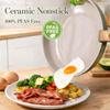 18 Pcs Ceramic Cookware Set Detachable Handle Non Toxic Pots and Pans Set Non Stick Induction Kitchen Cookware Removable Handle