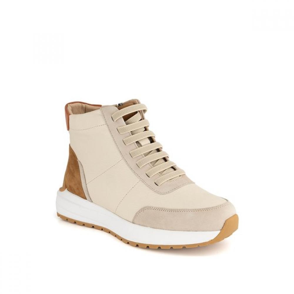 Daks Women High Top Non Slip Sneakers Dlb507ga35  Ivory 250/Ivory (GA35)
