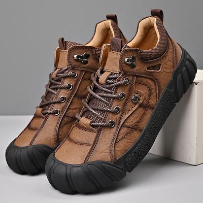 Heren Echt Lederen Outdoor Wandelschoenen Casual Schoenen