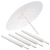 1Pcs Long-handle Paper Umbrella Dia 60/84cm Photography Prop  for Anniversary Wedding Party