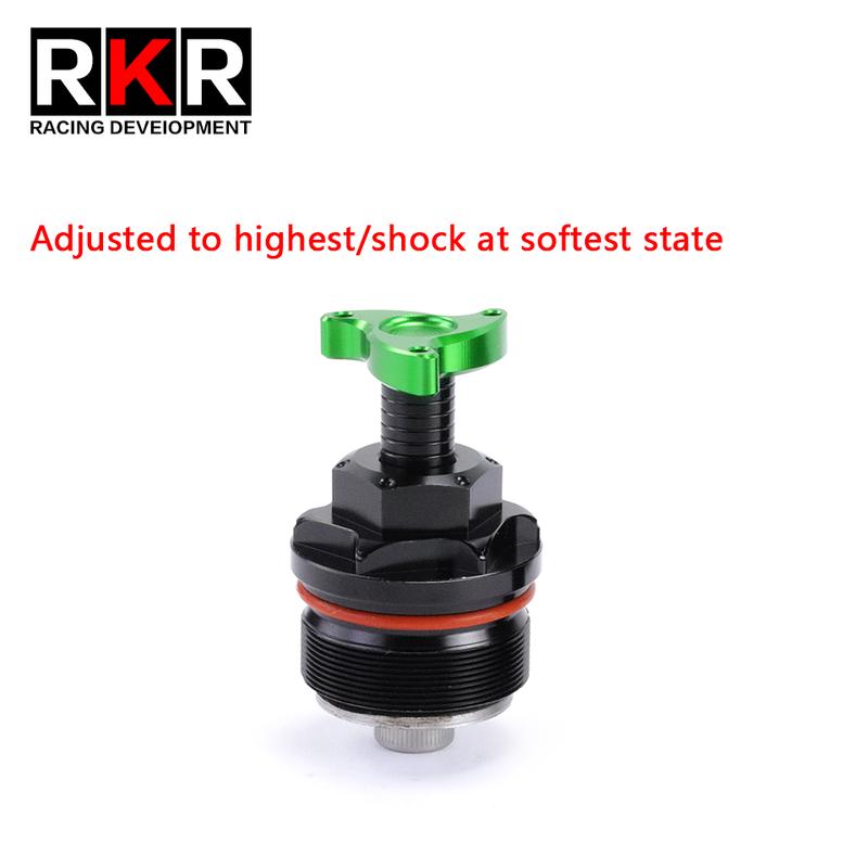 CNC Motorcycle Front Shock Absorber Nut Cap Preload Adjuster Fork Bolts for Kawasaki NINJA400 NINJA500 Ninja 400 500 Z400 Z500