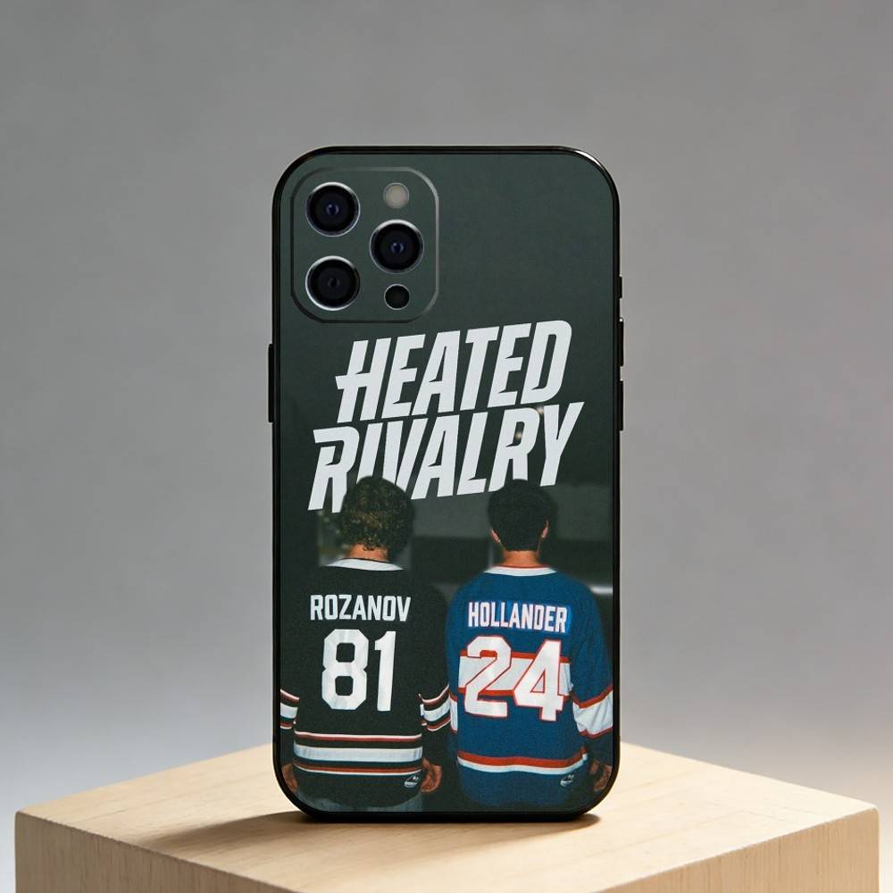 H-Heated R-Rivalry  Phone Case For iPhone17,16,15,14,13,12 Plus,Max Soft Silicone Black Cover