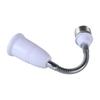 Adjustable E27 To E27 Light Bulb Socket Extension, Flexible Goosenecks Lamp Adapter, Home Lighting