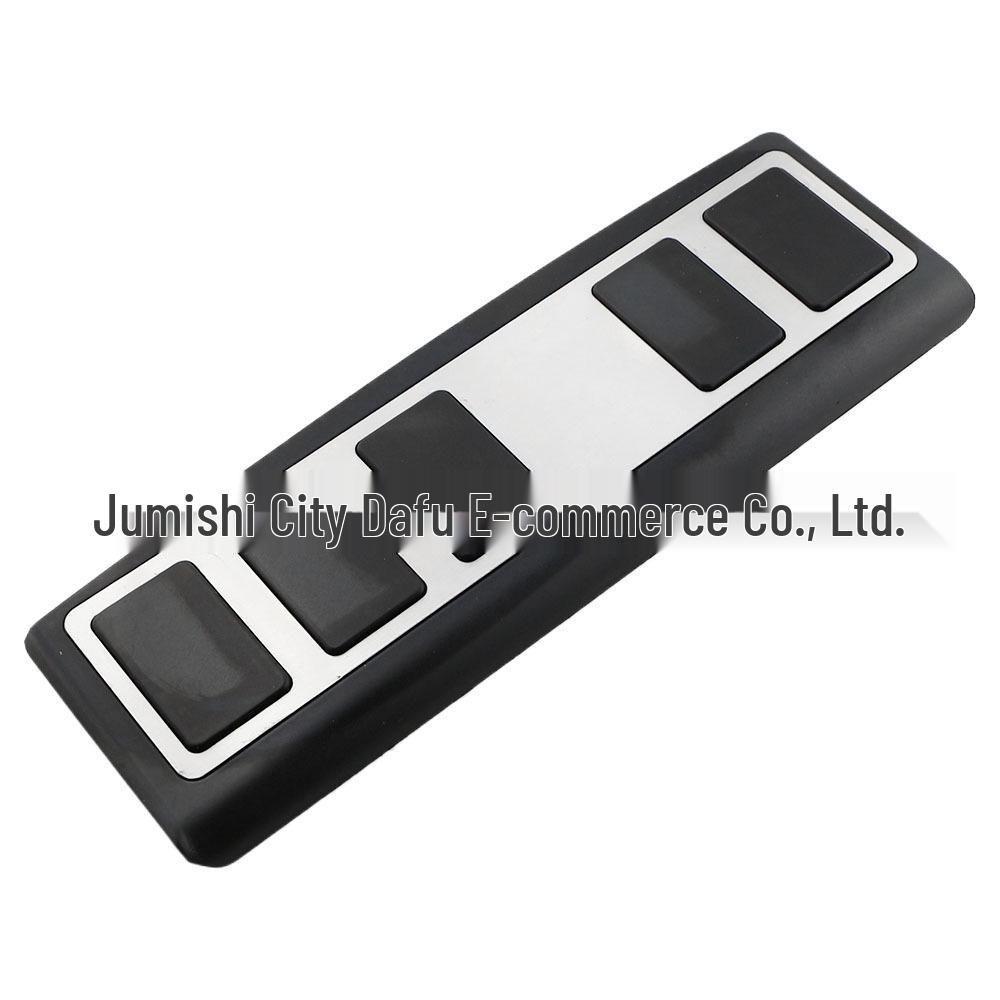 Stainless Steel Accelerator & Brake Pedal for 2021-2024 Ford Mustang, Mustang Mach-E, Lincoln Aviator