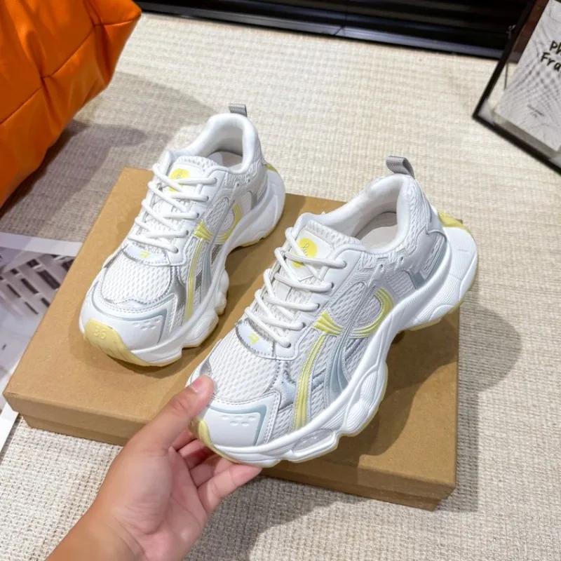 Women Fashion Sneakers Spring Summer New Comfortable Running Shoes Female Platform  Sneakers Lightweight Casual Shoes