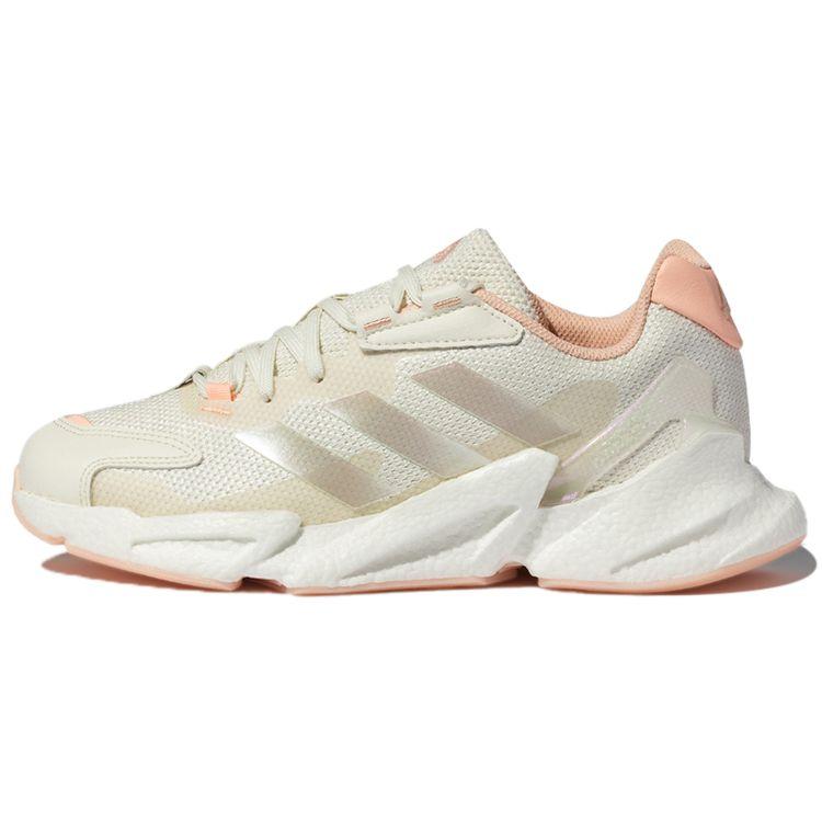 Adidas X9000L4 Comfortable Versatile Shock Absorbing Durable Low Top Casual Running Shoes Women Sneakers Gray Pink GZ6095
