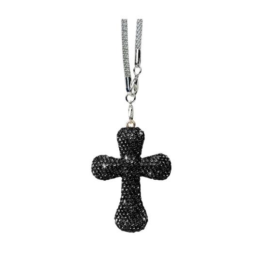 Rhinestone Car Hanging Ornament Bling Pendant for Rearview Mirror Sparkling Decoration for Bag Vehicle Interior