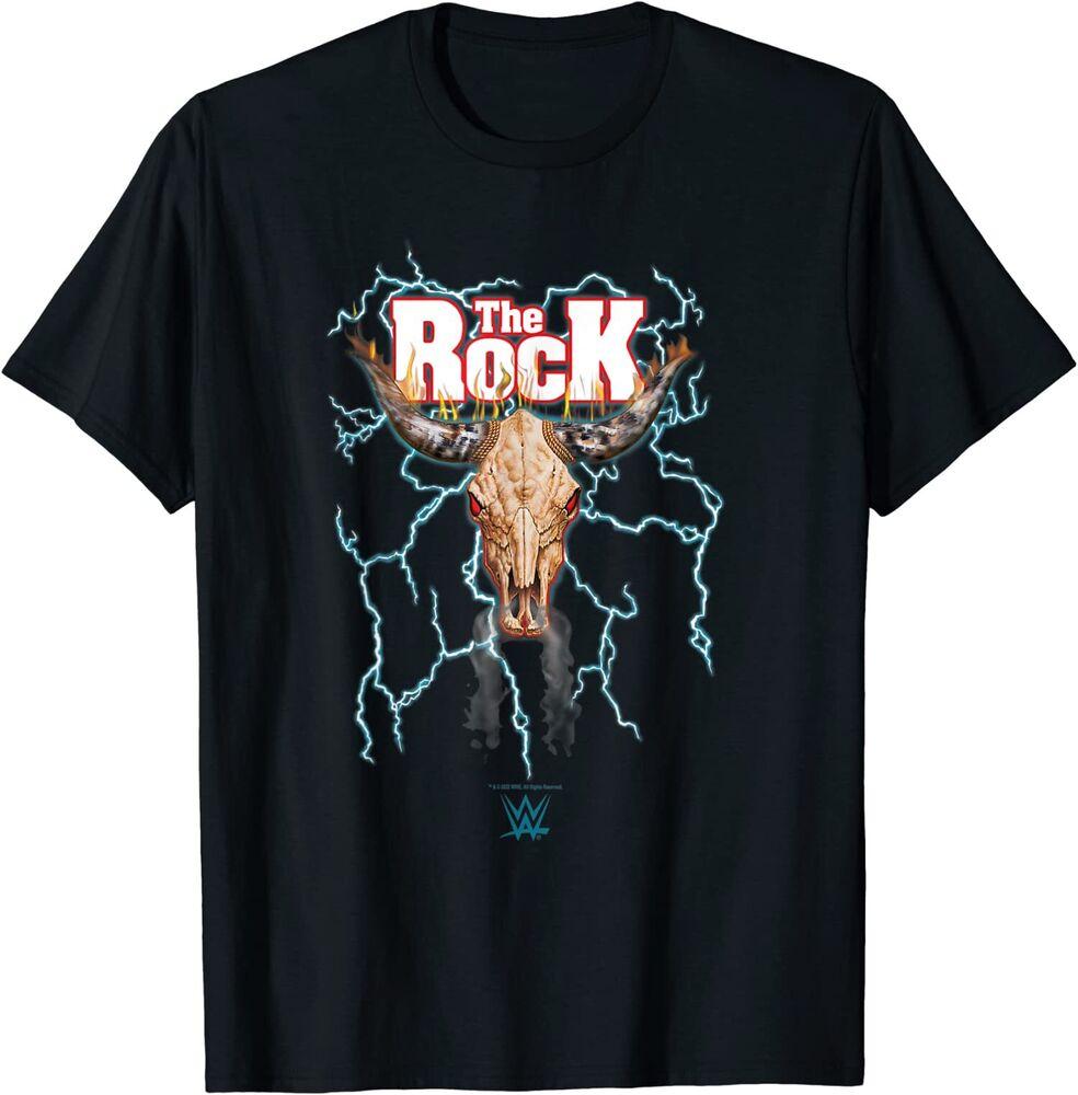 

Футболка унисекс с музыкальной группой The Rocks Lightning Bull Skull