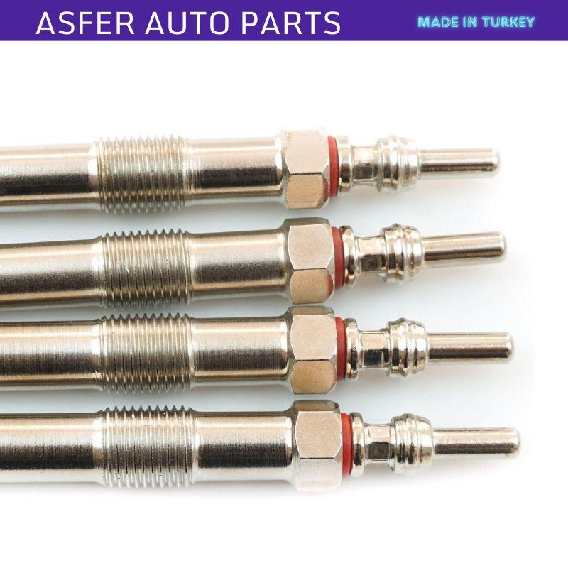 Glühkerzen-Satz 4 Stück Für Renault Dacia Nissan Mercedes 1.5 Dci Oem 8200682592 11065-5687R A4151590001 11065-00Q0E