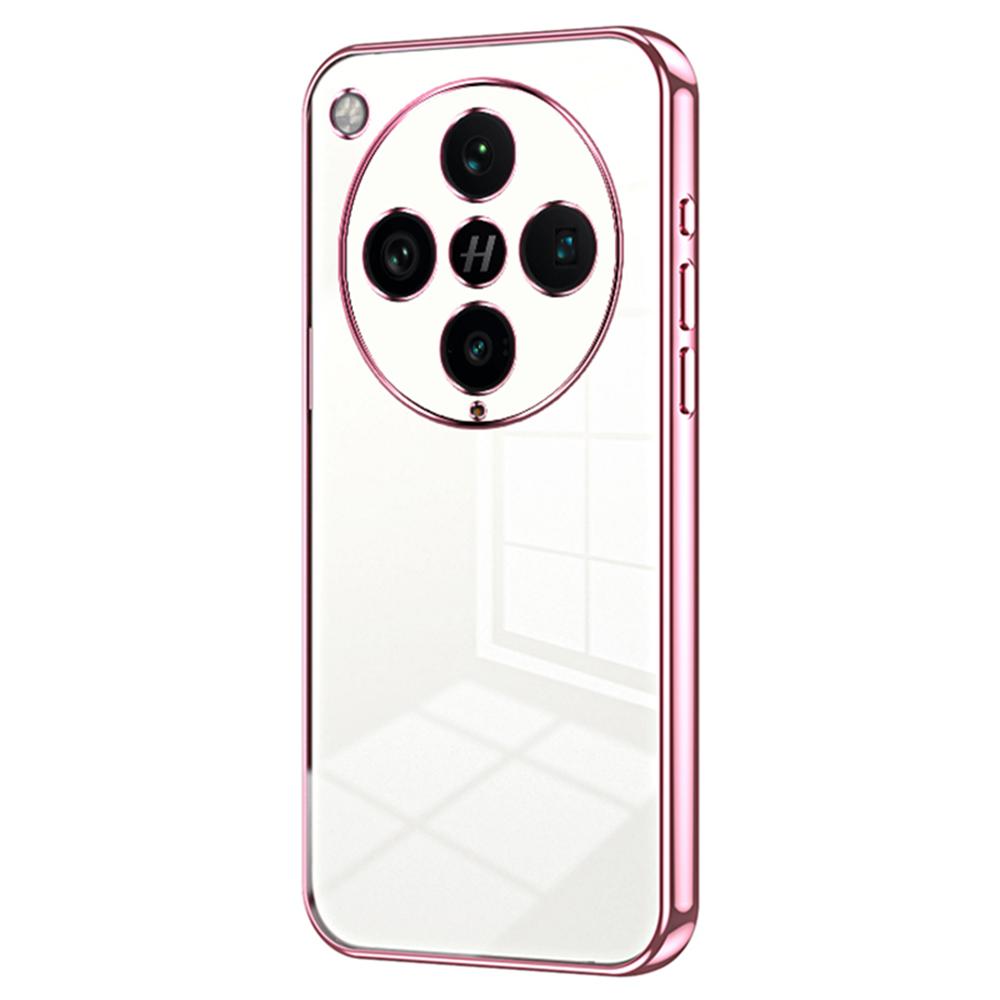 For Oppo Find X8 Pro 5G Case Electroplating Frame Soft TPU Phone Cover A