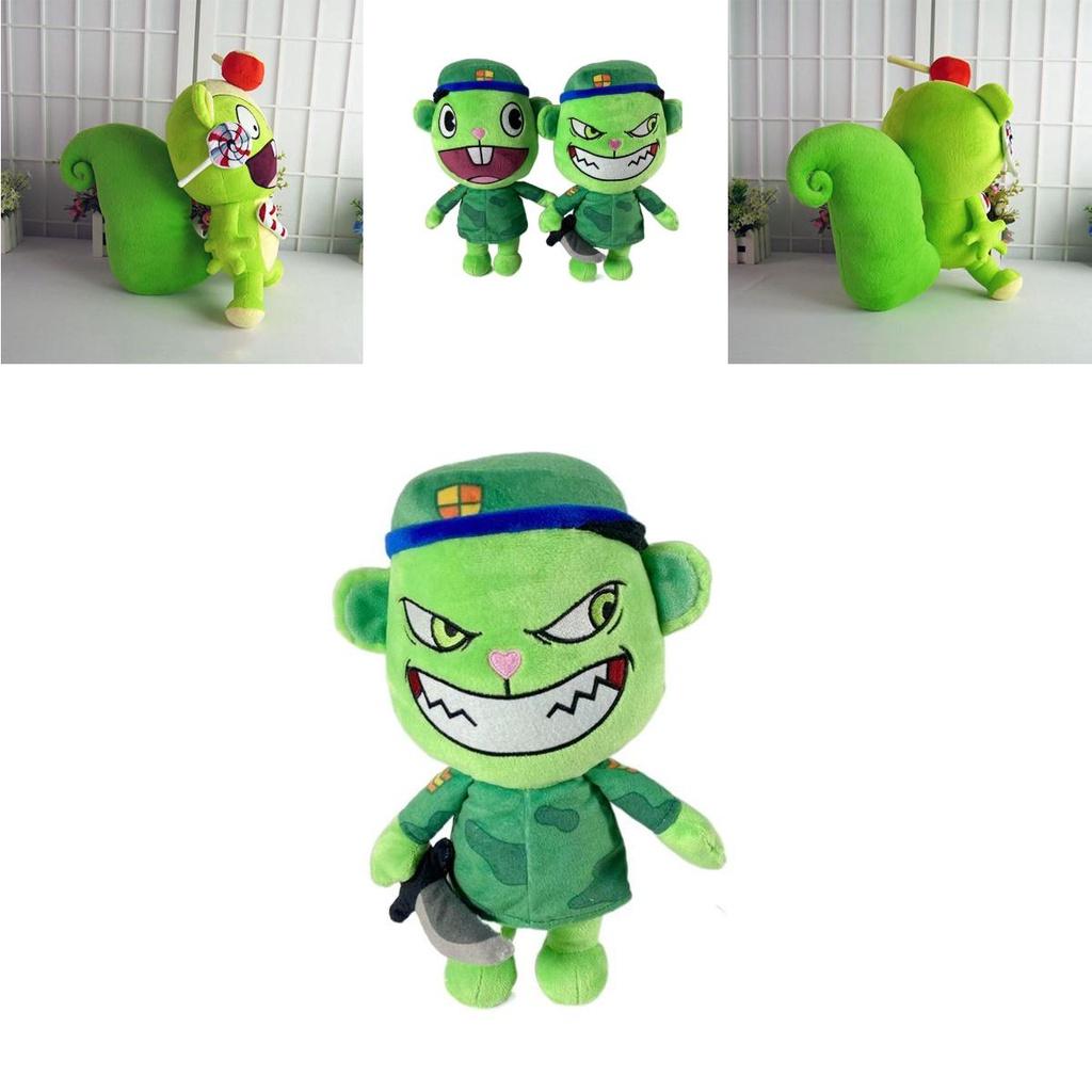 Adorable Happy Tree Friends Flippy Plush Stuffed Toy For Cuddly Comfort And Fun