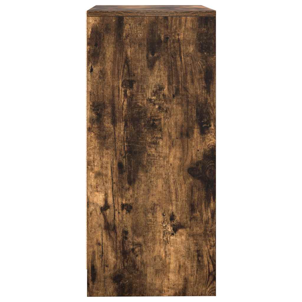 Sideboard Smoked Oak 57 x 34 x 76 cm Particleboard