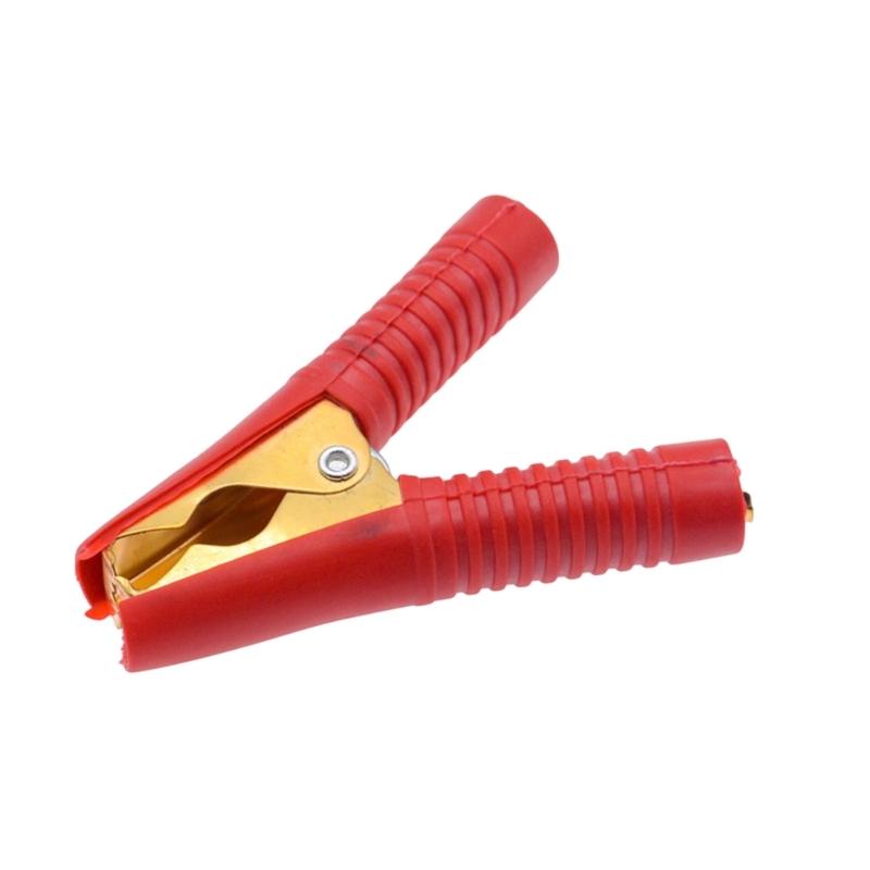 High Current Battery Clamps Clip With Copper Conductors for Automotive Marine Power Tool Equipment 100A 300A 500A Option