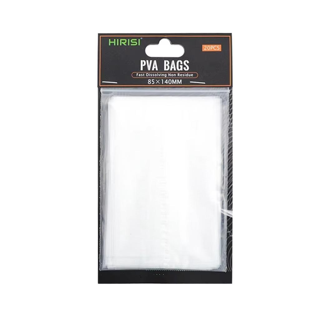 

20 ШТ. Інструменти для риболовлі Пакети PVA Без залишків Водорозчинні пакети Новий водорозчинний мішок для риболовлі на коропа 85x140mm