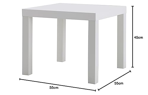 IKEA LACK White 00193664 Side Table, White