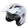 Half Motorcycle Helmet Compact Lightweight ABS Open Face Motorbike Helmet for Electric Vehicle