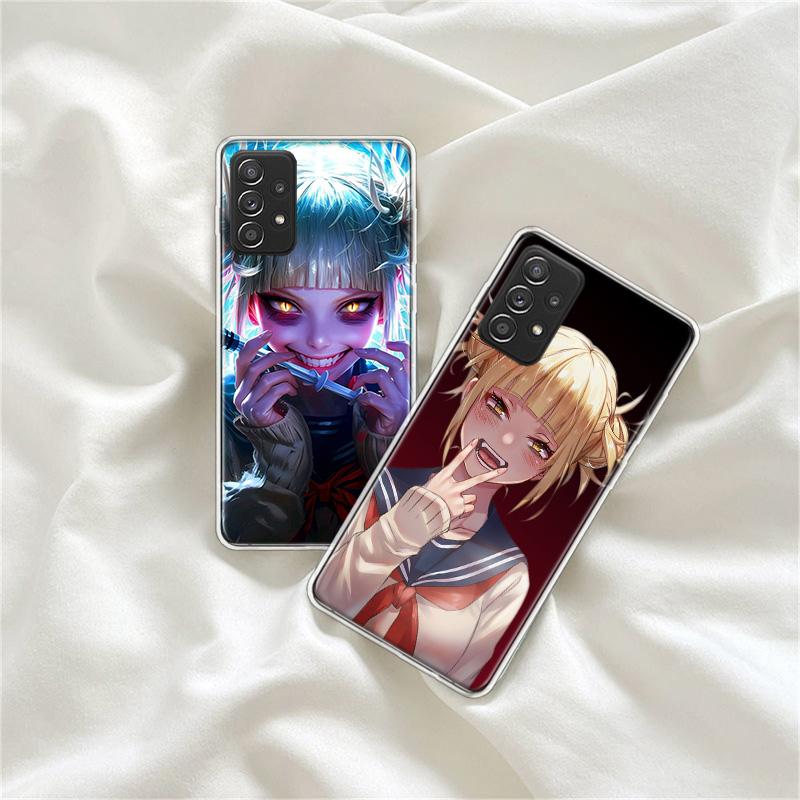 Himiko Toga Anime Phone Case for Samsung A54 A57 A37 A17 A14 A15 A12 A24 A34 A55 A35 A25 A52S A07 A05S A04S A22 A32 A72 Galaxy N