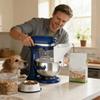 Spill-Proof Stand Mixer Funnel Precise Pouring Mixing Bowl Kitchen Aid  Baking Accessory