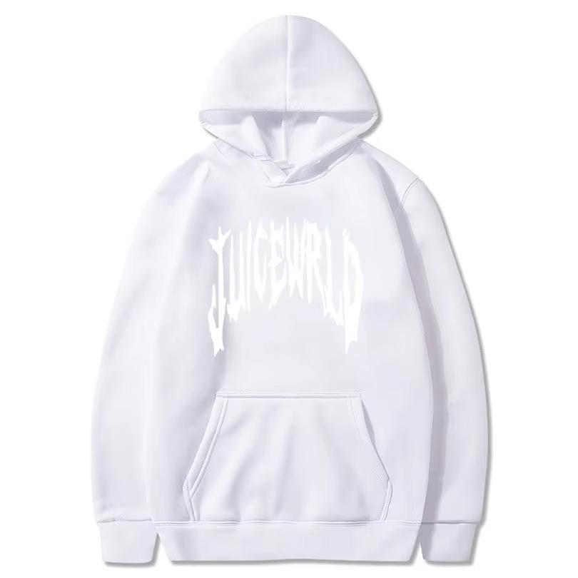 Sudadera con capucha con estampado de letras Rapper Juice Wrld 999 ropa deportiva informal de moda Y2k para mujer Sudadera