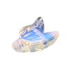 Wolf Head Stone Ornament Miniature Landscape Sculpture Crystal Texture And Polished Design Decorative Beads for DIY Bracelets