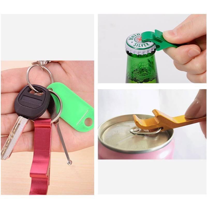 Robuster Flaschenöffner aus Aluminiumlegierung für Bars und Partys, farbenfrohes kreatives Geschenk